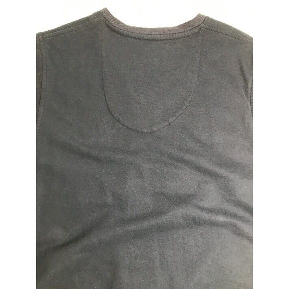 Chap Ralph Lauren Embroidered Navy-White Ring Trim Pullover Vest Men Large - Picture 11 of 11